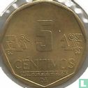 Peru 5 céntimos 2002 - Image 2