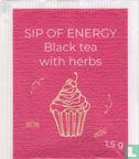 Sip of Energie Black Tea with Herbs - Image 1