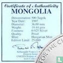 Mongolei 500 Tugrik 1997 (PP) "50th anniversary of UNICEF" - Bild 3