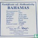 Bahamas 2 dollars 1997 (PROOF) "50 years of UNICEF" - Image 3