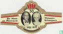 50 1925 1975 - De Heer en Mevrouw - Thissen-Scheepers - Afbeelding 1