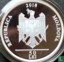 Moldova 50 lei 2018 (PROOF) "Saker falcon" - Image 1