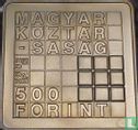 Hongrie 500 forint 2002 "Rubik's cube" - Image 1