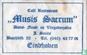 Café Restaurant "Musis Sacrum" - Afbeelding 1