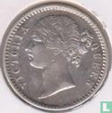 Inde britannique ¼ rupee 1840 (type 2) - Image 2