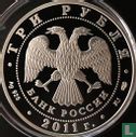 Russland 3 Rubel 2011 (PP) "20th anniversary Commonwealth of Independent States" - Bild 1