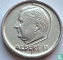 Belgique 1 franc 1995 (NLD - fauté) - Image 2