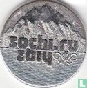 Russie 25 roubles 2014 "Winter Olympics in Sochi - Logo" - Image 2