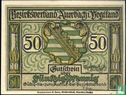 Auerbach 50 Pfennig 1921 ( 4,5 mm ) - Afbeelding 2