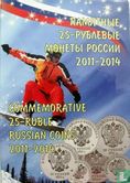 Rusland combinatie set 2014 "Winter Olympics and Paralympics in Sochi" - Afbeelding 1