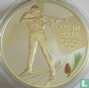 Rusland 3 roebels 2014 (PROOF) "Winter Olympics in Sochi - Biathlon" - Afbeelding 2