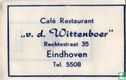 Café Restaurant "v.d. Wittenboer" - Image 1