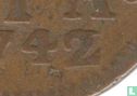 Holland 1 duit 1742/1 (koper) - Afbeelding 3