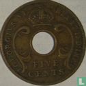 Afrique de l'Est 5 cents 1942 (SA) - Image 2