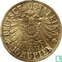 Afrique orientale allemande 15 rupien 1916 (type 1) - Image 2