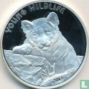 Cook Islands 5 dollars 2013 (PROOF) "Young wildlife - Tiger" - Image 1