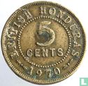Brits-Honduras 5 cents 1970 - Afbeelding 1