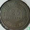 Brits-Honduras 25 cents 1952 - Afbeelding 1