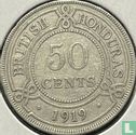 Brits-Honduras 50 cents 1919 - Afbeelding 1