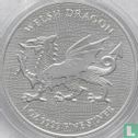 Niue 2 dollars 2022 "Welsh dragon" - Afbeelding 2