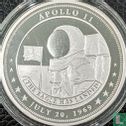 Fiji 1 dollar 2019 (PROOF - kleurloos) "50th anniversary of the moon landing" - Afbeelding 2