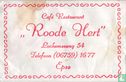 Café Restaurant "Roode Hert" - Image 1