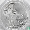 Australië 1 dollar 2022 (type 2) "Year of the Tiger" - Afbeelding 2