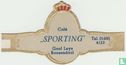 Café "Sporting" Goof Leys Roosendaal - Tel. 01650 4123 - Image 1