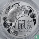 Australië 1 dollar 2020 (type 2) "Year of the Rat" - Afbeelding 2