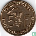 États d'Afrique de l'Ouest 5 francs 2011 - Image 2