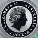 Australia 1 dollar 2017 (colourless - with rooster privy mark) "Koala" - Image 2