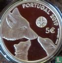 Portugal 5 euro 2019 (PROOF) "Iberian wolf" - Afbeelding 1