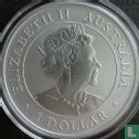 Australia 1 dollar 2022 (colourless) "Koala" - Image 2