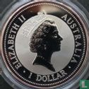 Australien 1 Dollar 1998 (mit Irland Privy Marke) "Kookaburra" - Bild 2