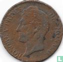 Monaco 5 centimes 1838 - Image 2