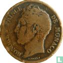 Monaco 5 centimes 1837 (cuivre - type 1) - Image 2