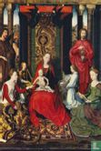 Het mystiek huwelijk van de H. Catharina, ca. 1479 - Bild 1