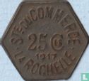 La Rochelle 25 centimes 1917 - Afbeelding 1