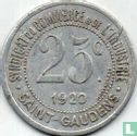 Saint-Gaudens 25 centimes 1920 - Afbeelding 1