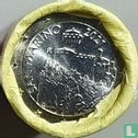 San Marino 1 euro 2021 (roll) - Image 1