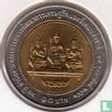 Thailand 10 baht 2010 (BE2553) "60th anniversary Office of the National Economic and Social Development Board" - Image 1