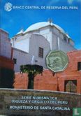 Peru 1 nuevo sol 2011 (folder) "Monastery of Santa Catalina" - Afbeelding 1