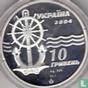 Ukraine 10 hryven 2004 (PROOF) "Icebreaker Captain Belousov" - Image 1