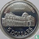 Singapore 5 dollars 1987 (PROOF) "100th anniversary National Museum" - Afbeelding 1