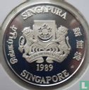 Singapore 5 dollars 1989 (PROOF) "Mass Rapid Transit" - Afbeelding 1