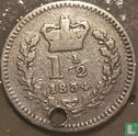 Verenigd Koninkrijk 1½ pence 1834 - Afbeelding 1