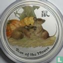 Australia 8 dollars 2008 (coloured) "Year of the Mouse" - Image 2