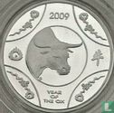 Australië 1 dollar 2009 (PROOF - type 3) "Year of the Ox" - Afbeelding 2