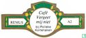 Café Vergeet mij niet bij Polleke Kortenaken - Image 1