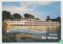 MS Wolga Cruise Ship Postcard - Afbeelding 1